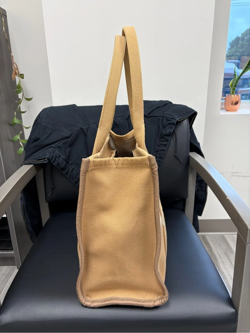 Marc Jacobs The Jacquard Large Tote in Camel